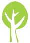 hellgrün gefärbter Baum
