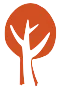 rot gefärbter Baum
